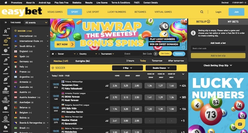 easybet sports betting