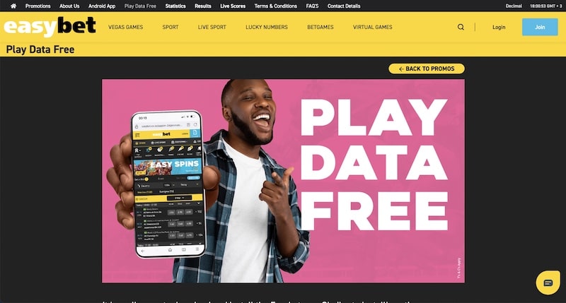 easybet data free app