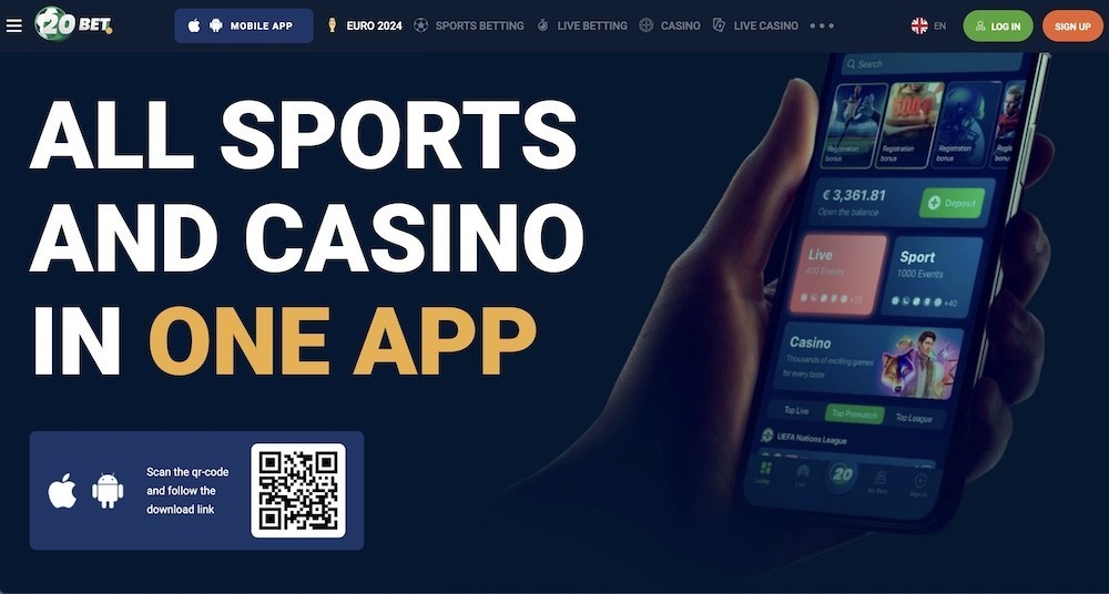 20bet mobile app