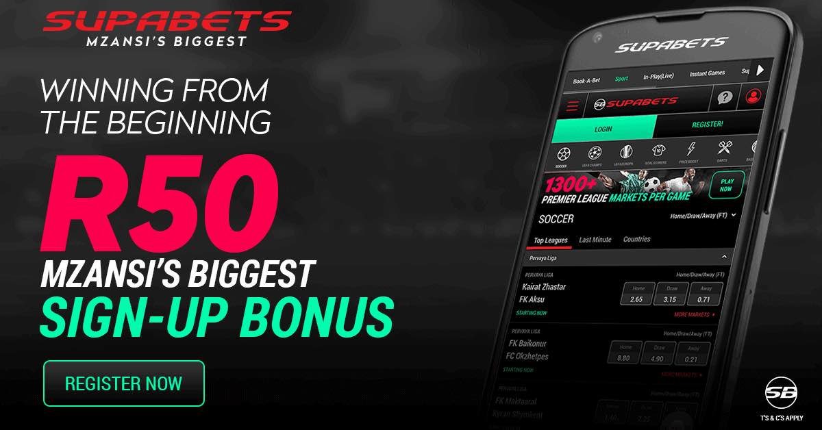 supabets free bet bonus