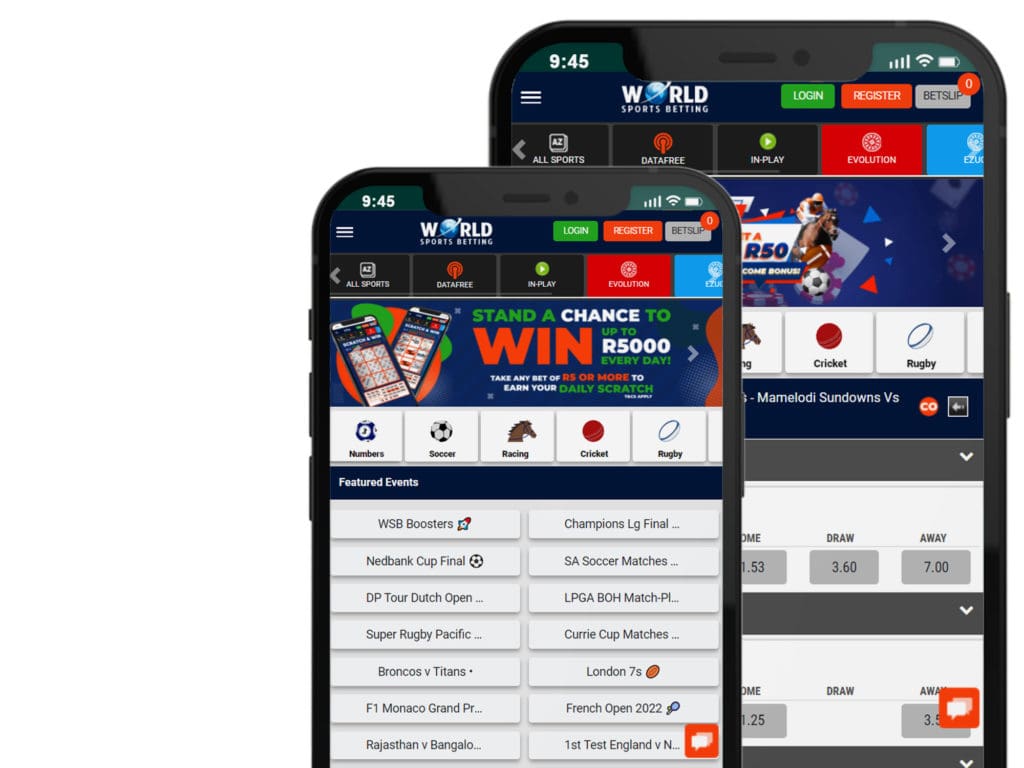 World Sport Betting Mobile App