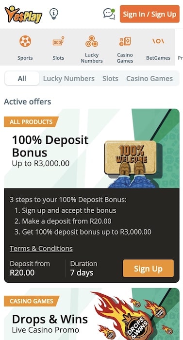 yesplay deposit bonus